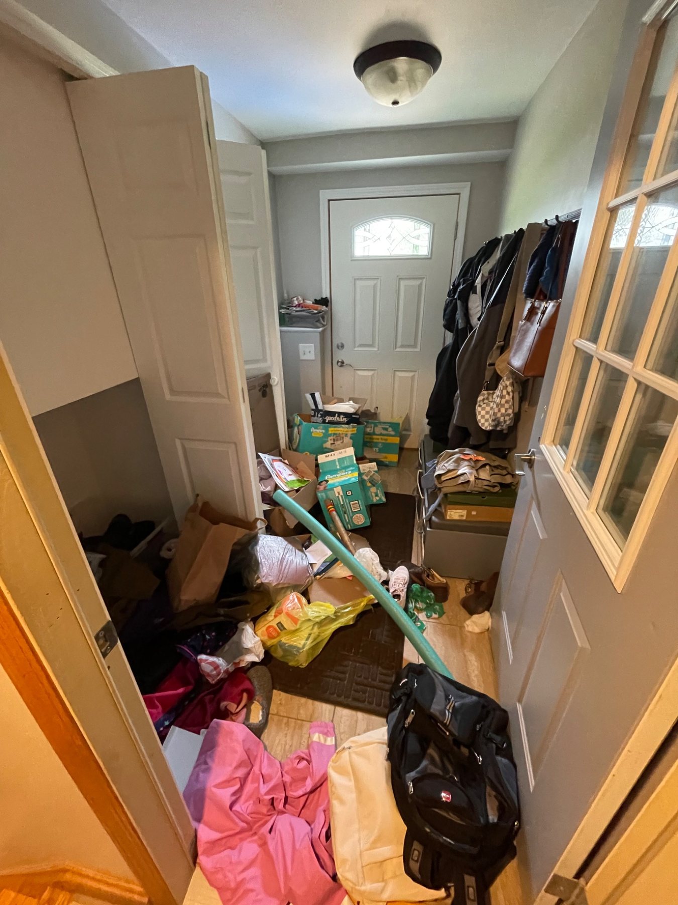 Before entryway reset