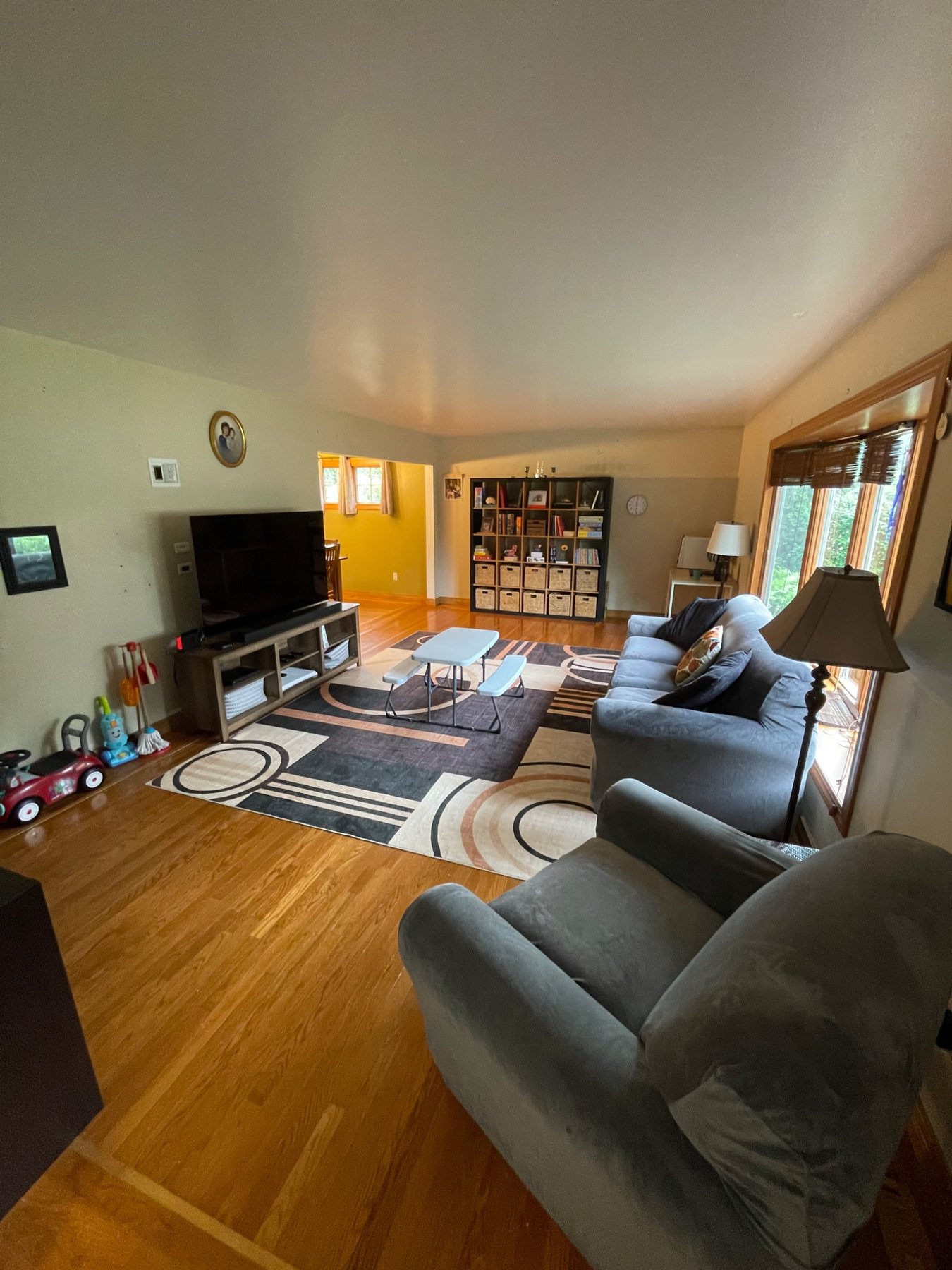 After family living space reset