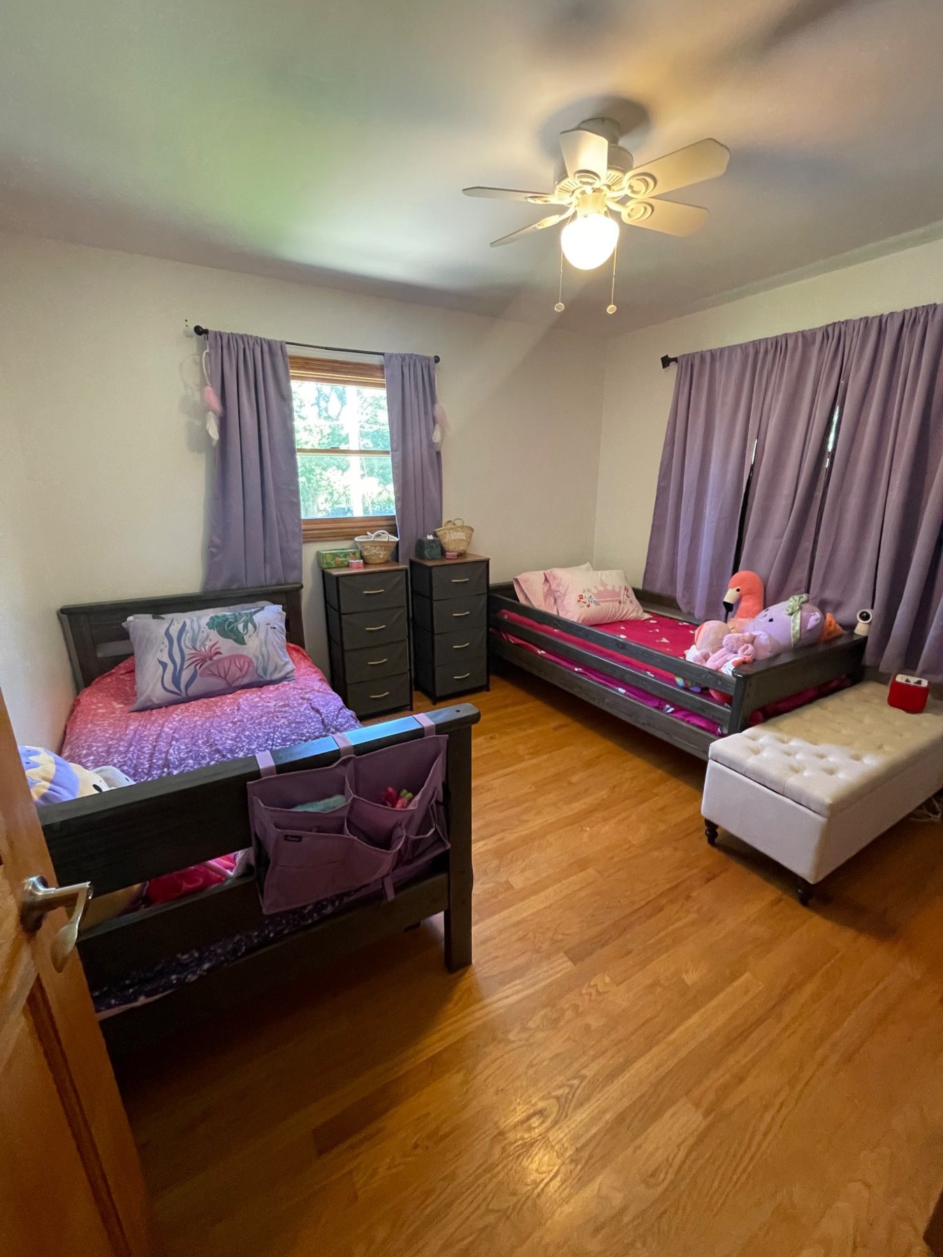 After shared kids' room reset