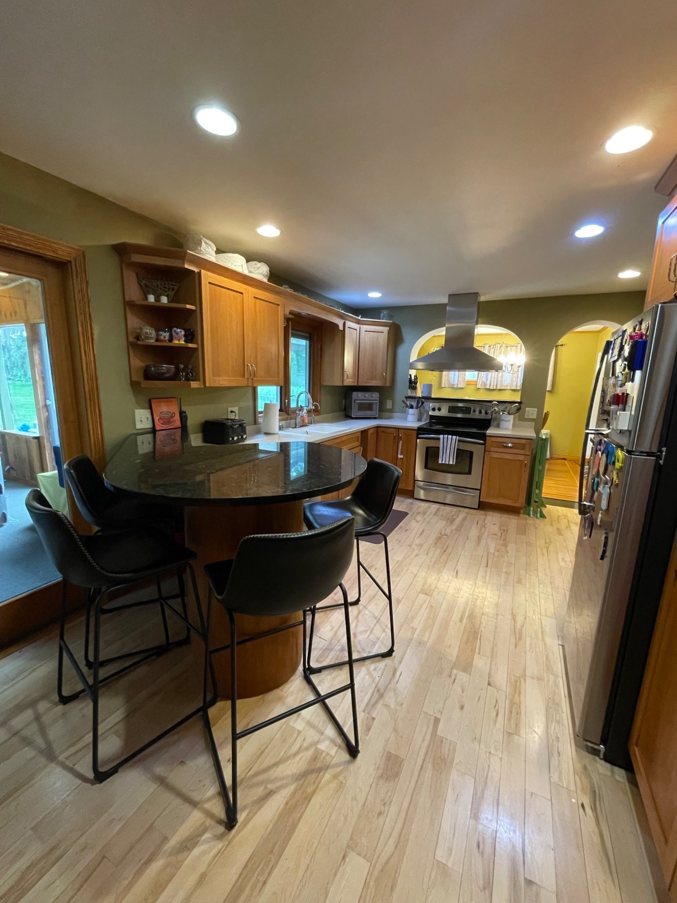 After kitchen reset