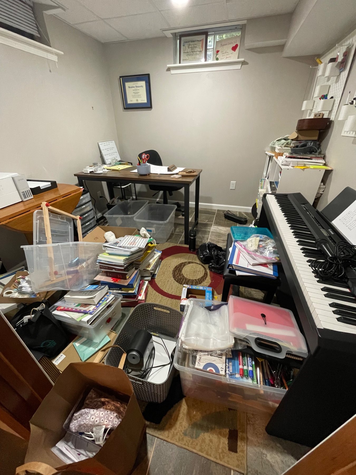 Before home office reset