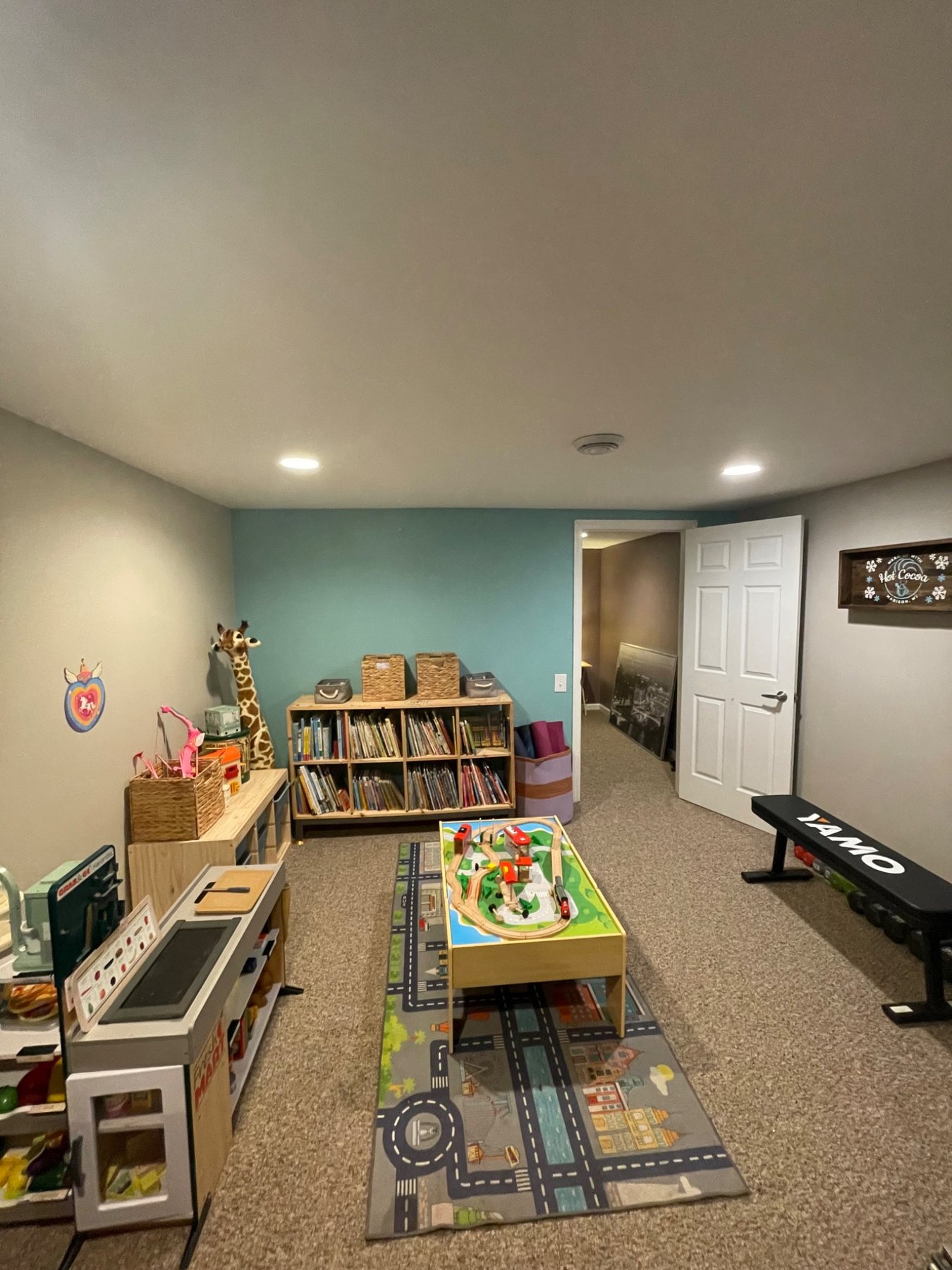 After playroom reset