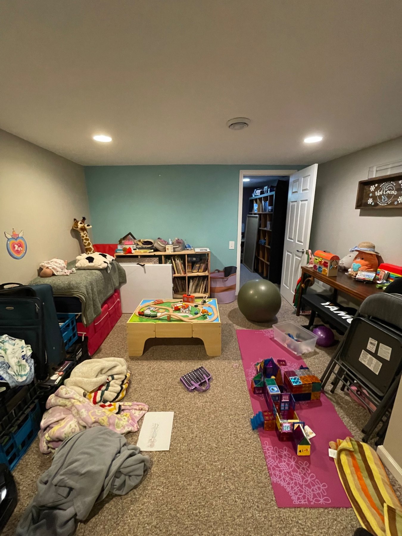 Before playroom reset